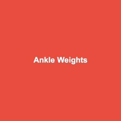 Wrist and Ankle Weights (1kg Pair)