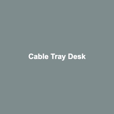 Desk Cable Management Tray