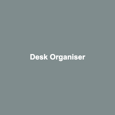 Desk Organiser with Phone Stand