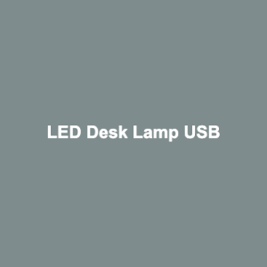 LED Desk Lamp with USB Charging Port