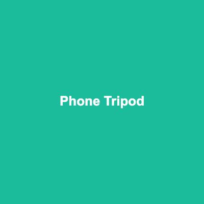 Phone Tripod with Bluetooth Remote