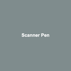 Portable Document Scanner Pen