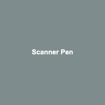 Portable Document Scanner Pen
