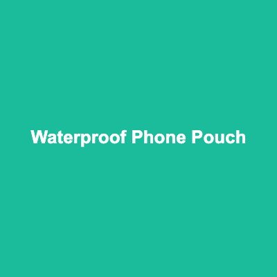 Waterproof Phone Pouch (2 Pack)