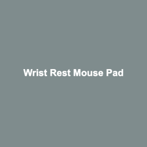 Ergonomic Wrist Rest Mouse Pad